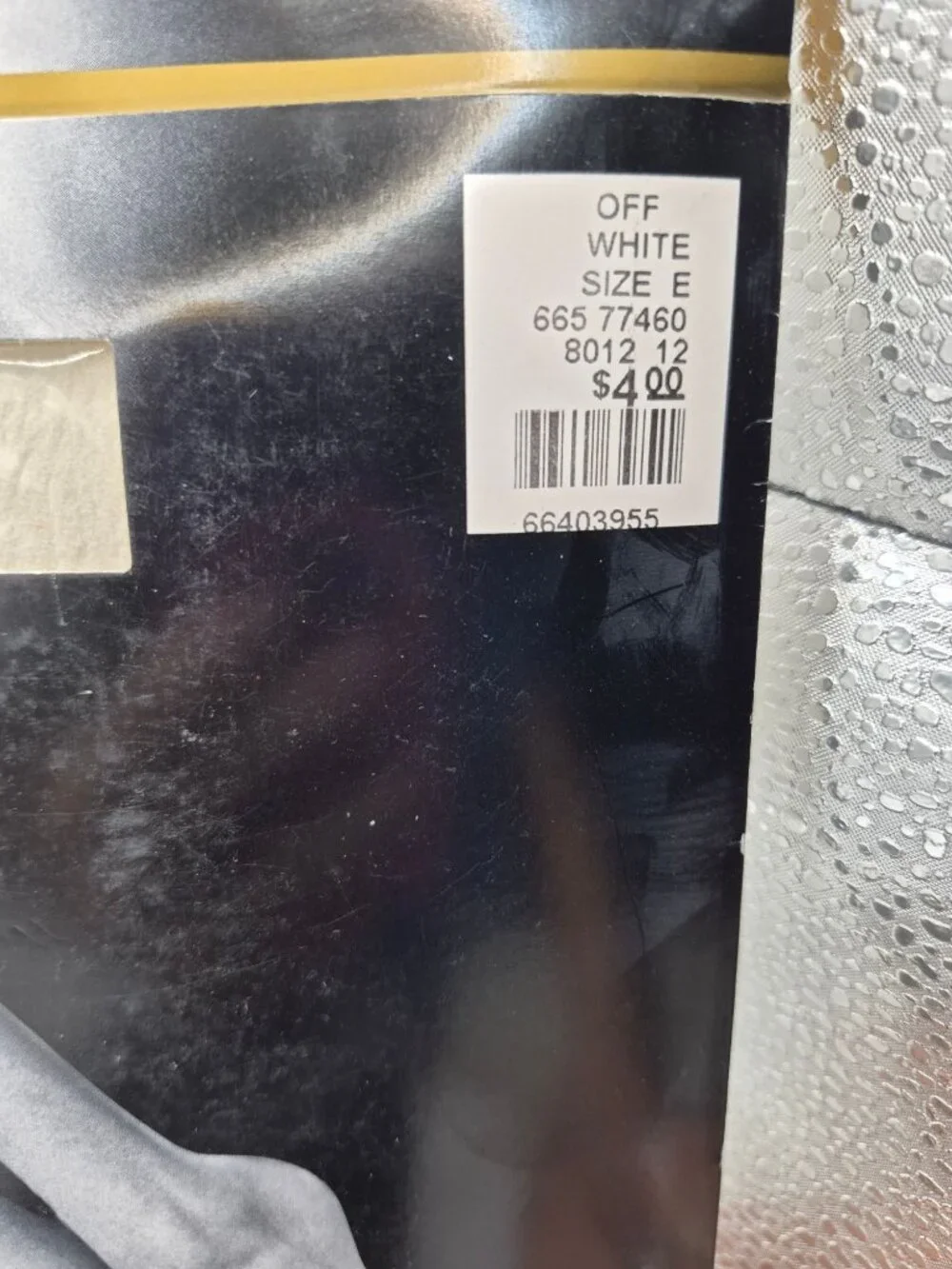 Lane Bryant Day Sheer Pantyhose Size E Reinforced Toe 2 PackOff White And Taupe